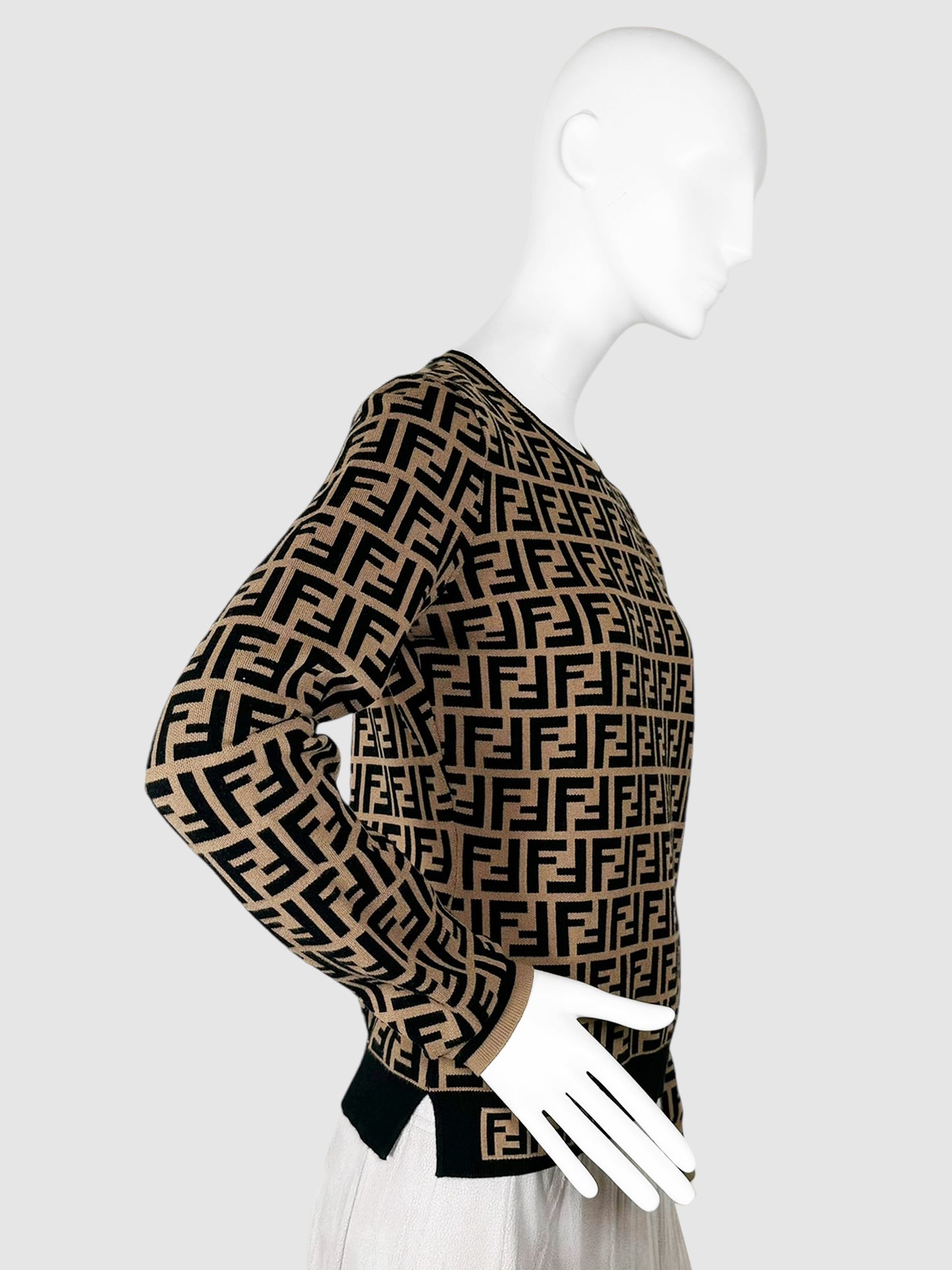 Zucca Monogram Sweater - Size 42