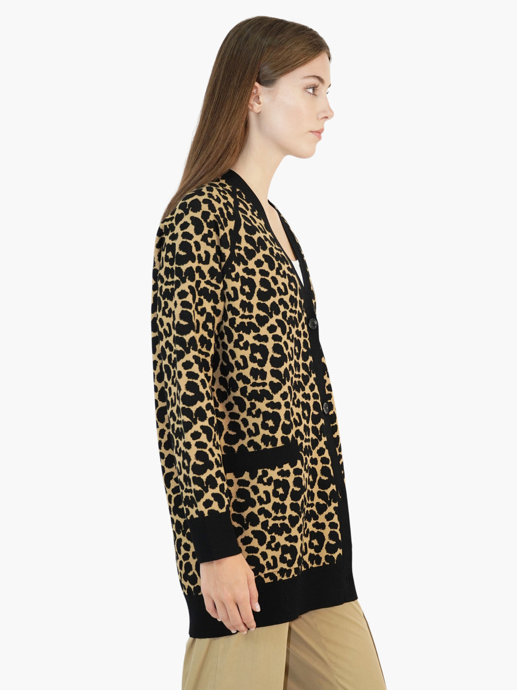 Leopard Print Cardigan