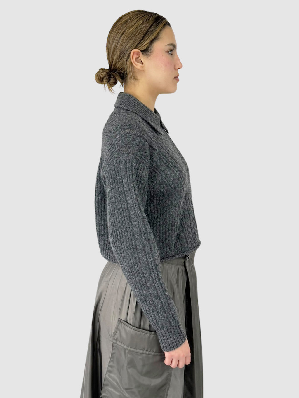 Knit Cropped Sweater