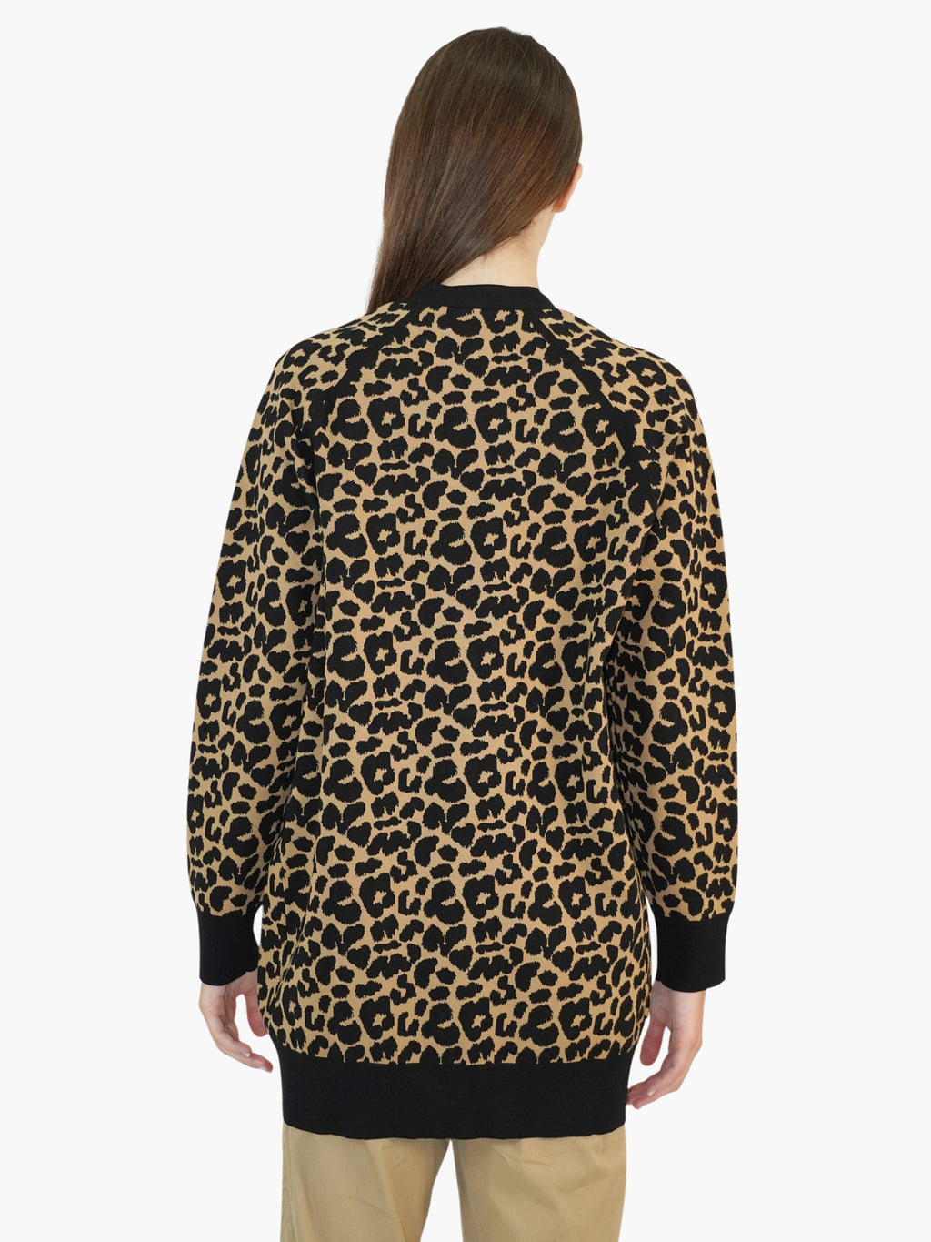 Leopard Print Cardigan