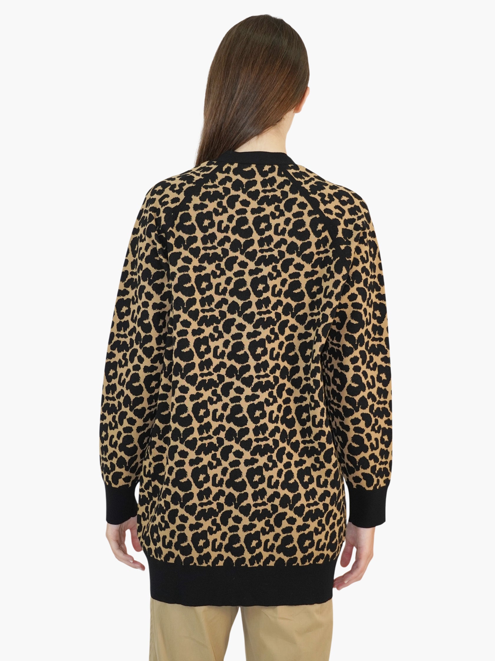 Leopard Print Cardigan
