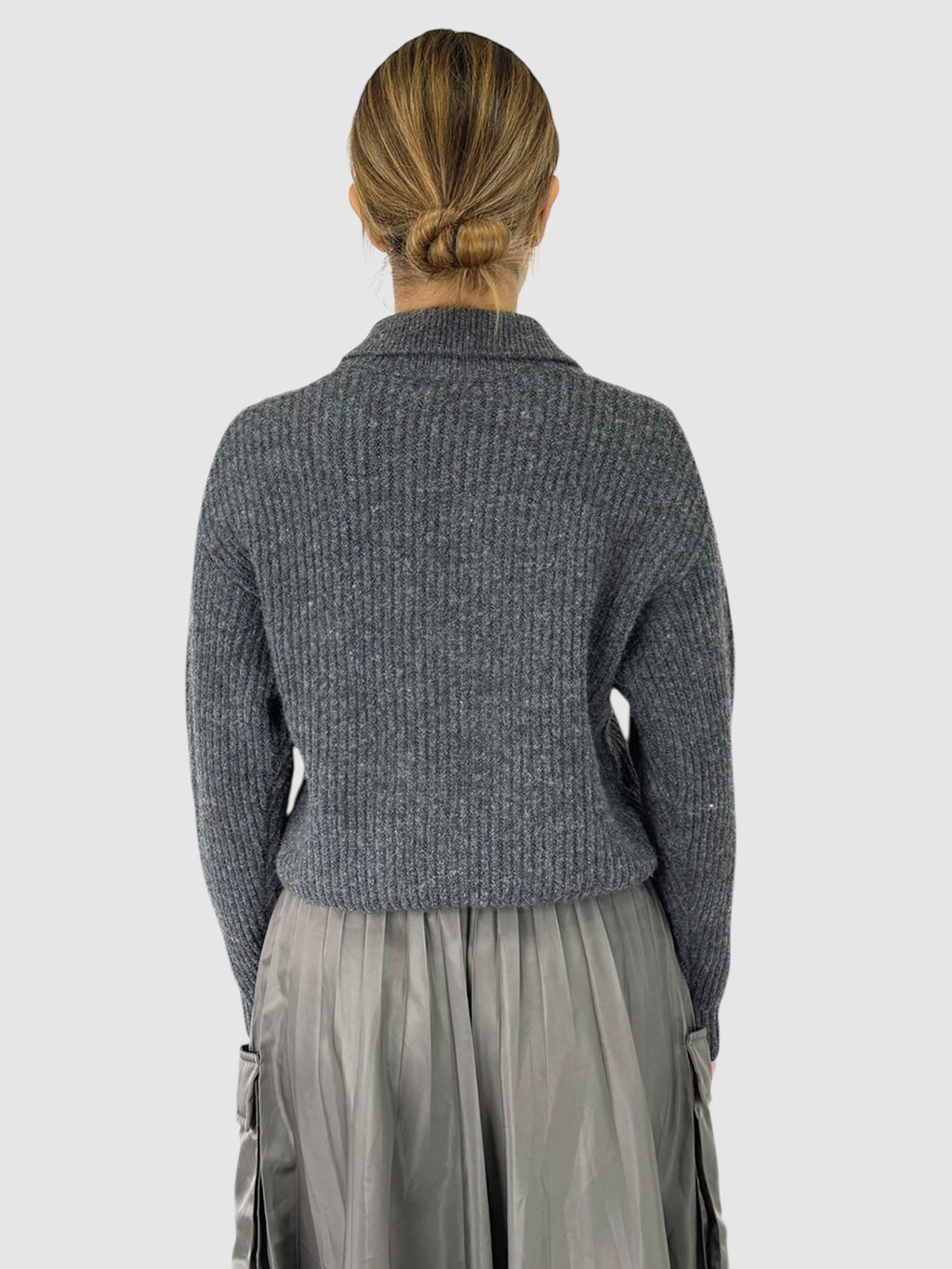 Knit Cropped Sweater