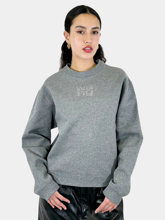 Glitter Essential Crewneck Sweater - Size M