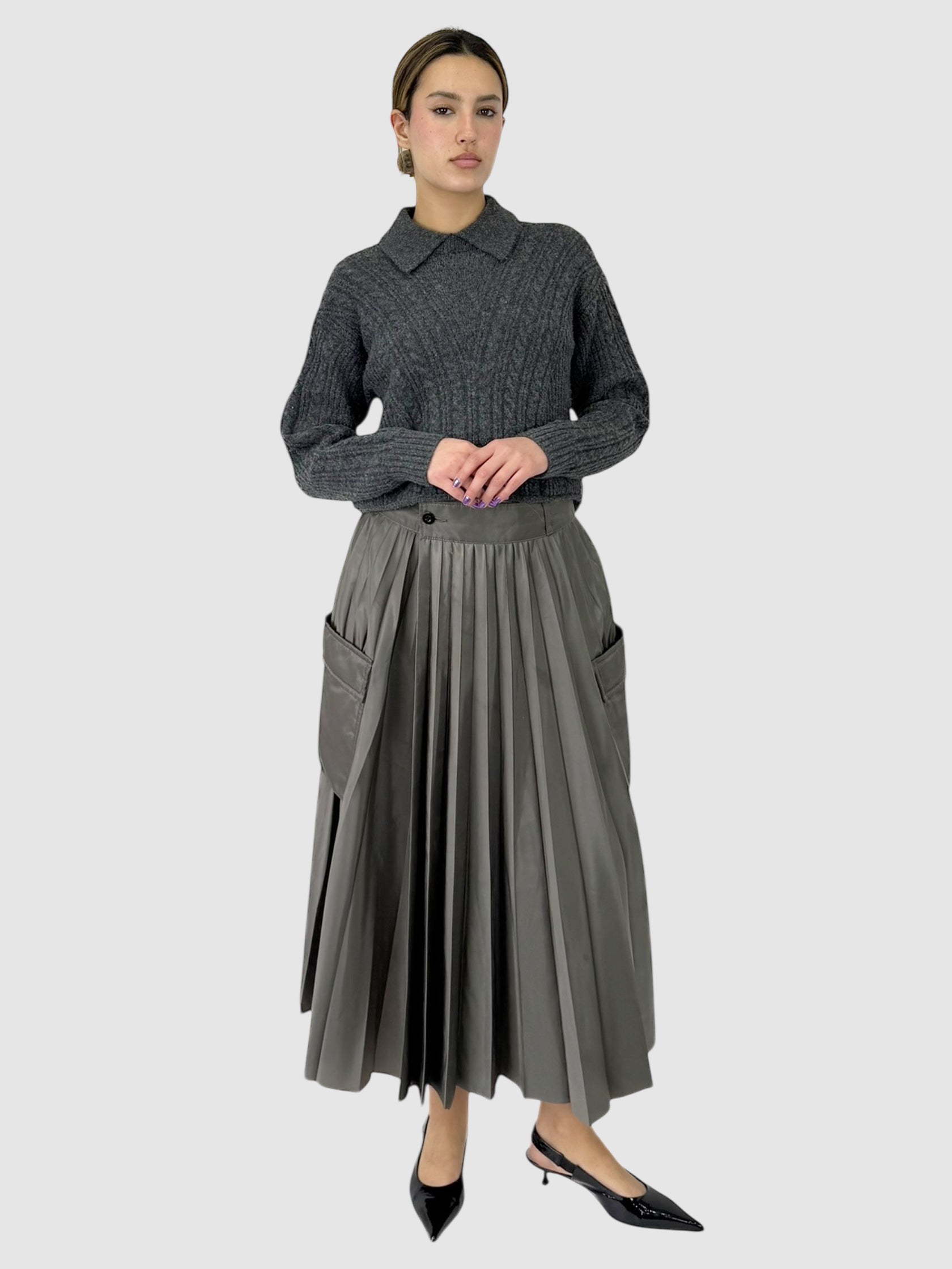 Knit Cropped Sweater