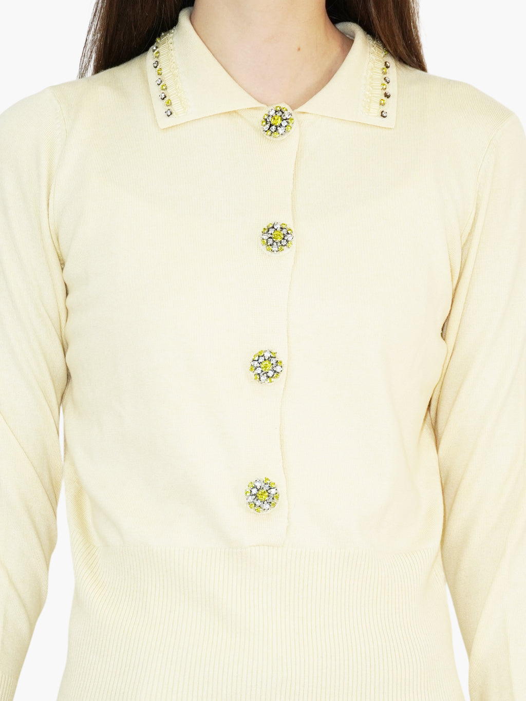 Crystal Embellished Cardigan