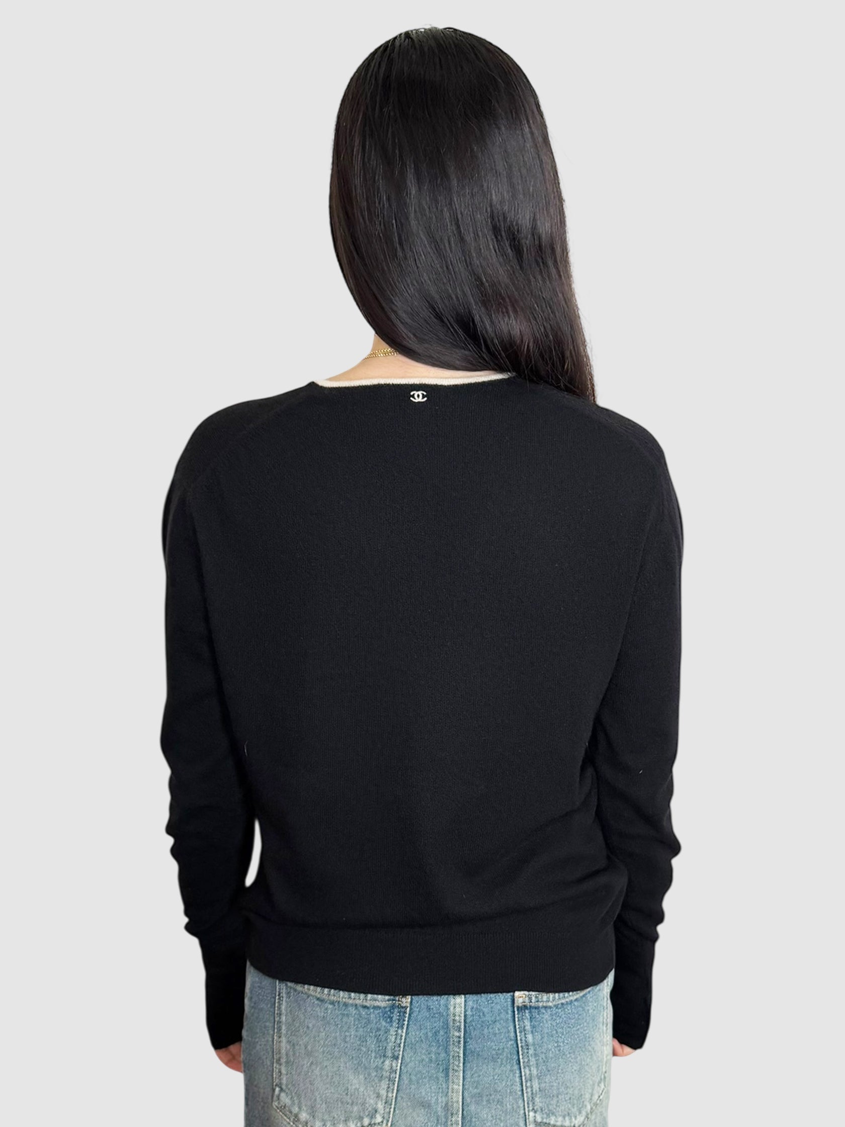 V-Neck Cashmere Sweater