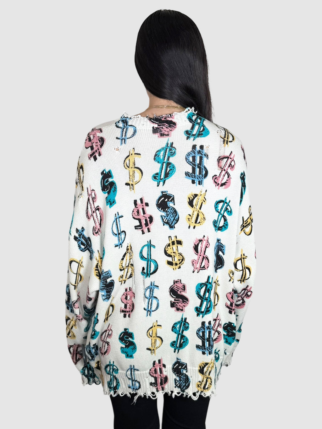 Dollar Sign Sweater