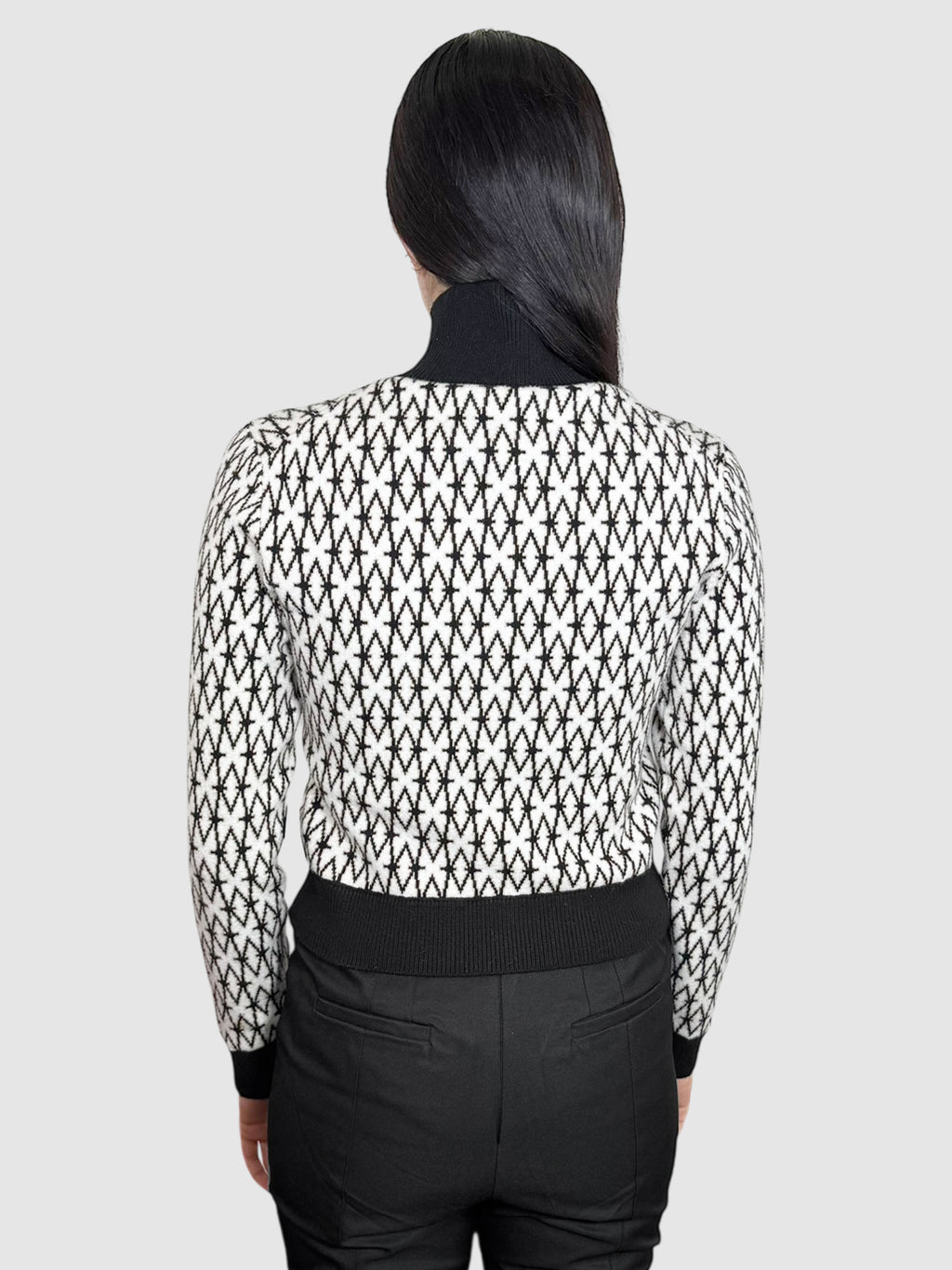 Monogram Knit Cardigan