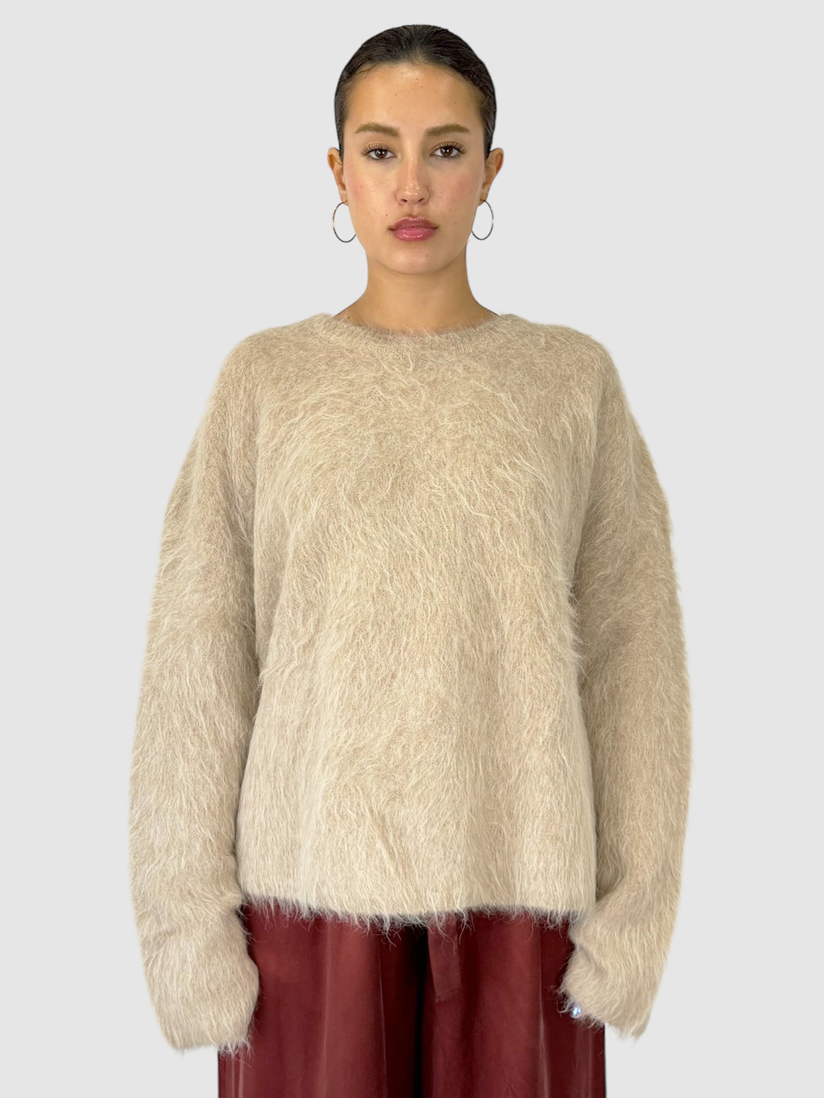 Boxy Alpaca Sweater