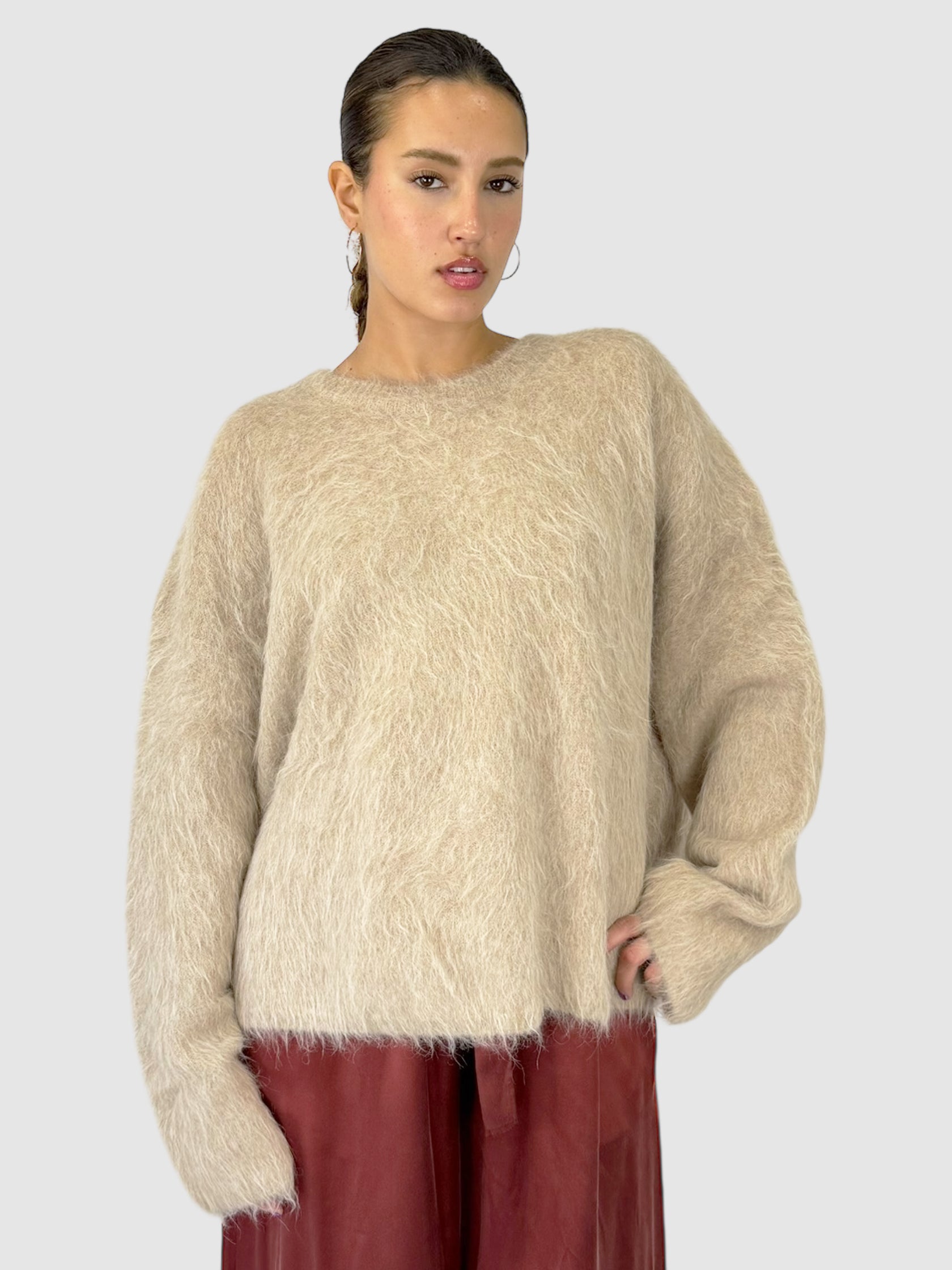 Boxy Alpaca Sweater