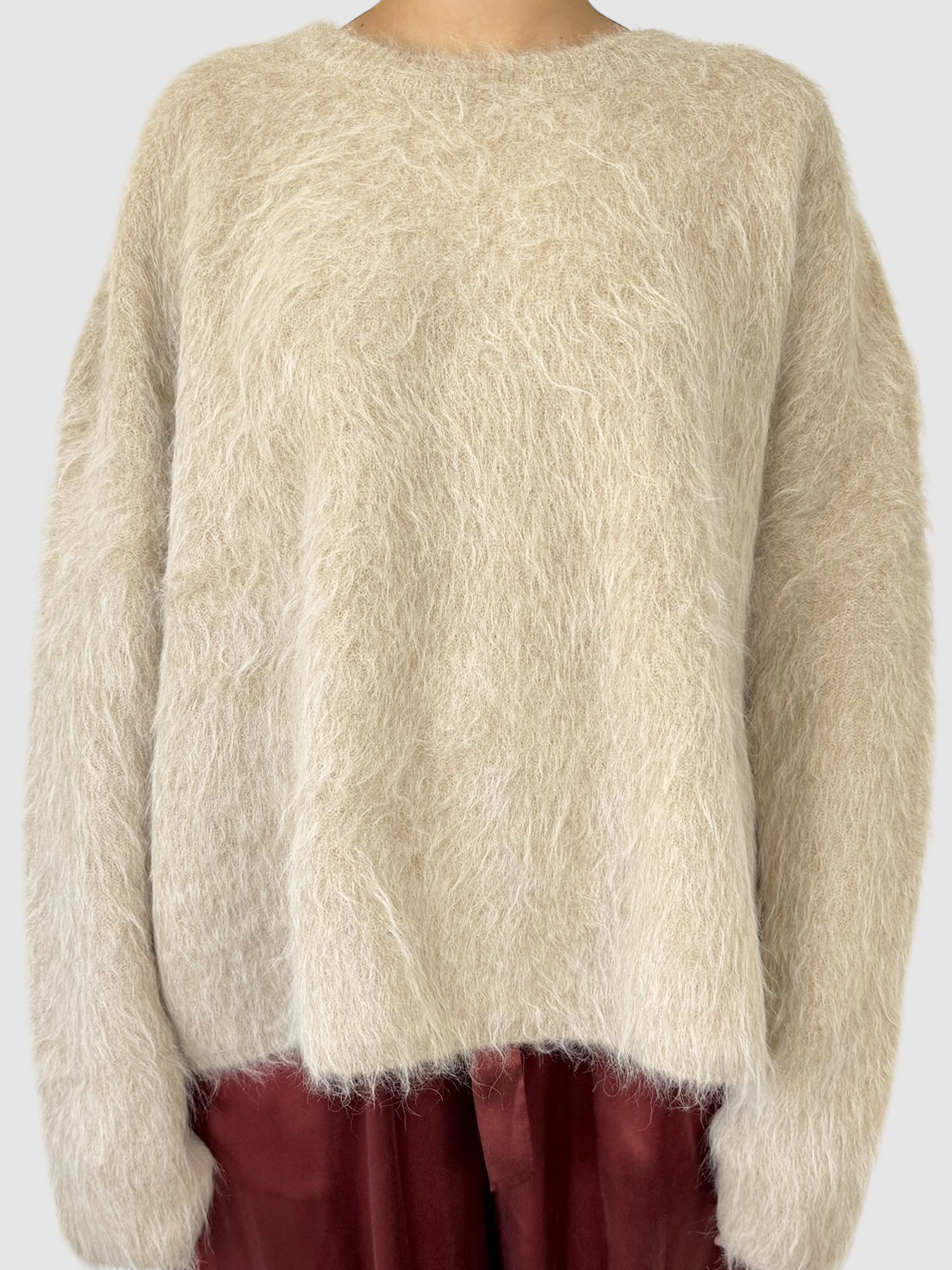 Boxy Alpaca Sweater