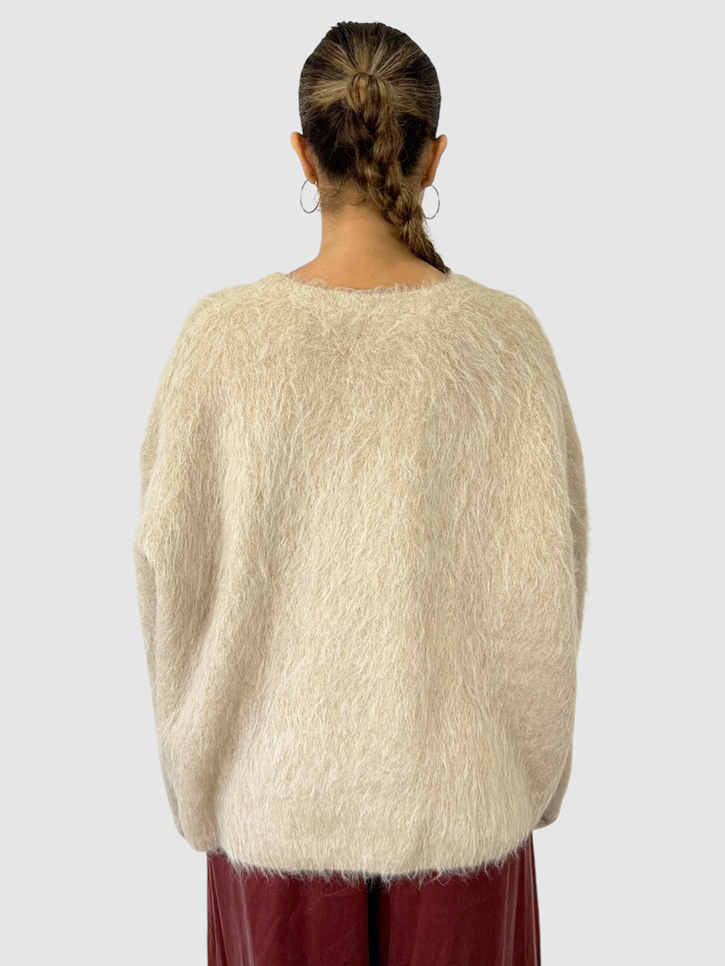 Boxy Alpaca Sweater