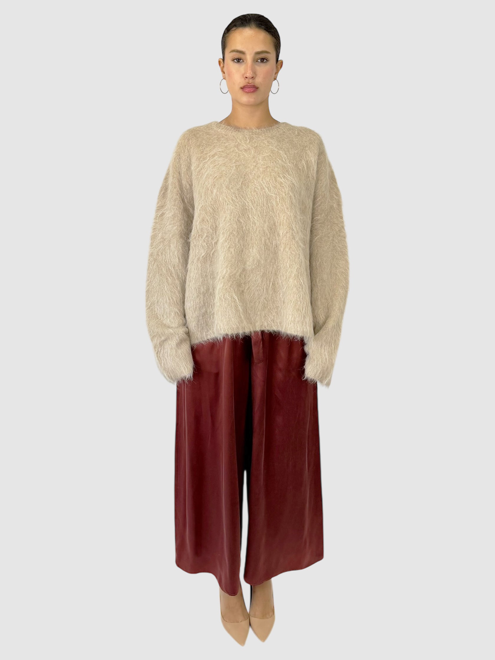 Boxy Alpaca Sweater