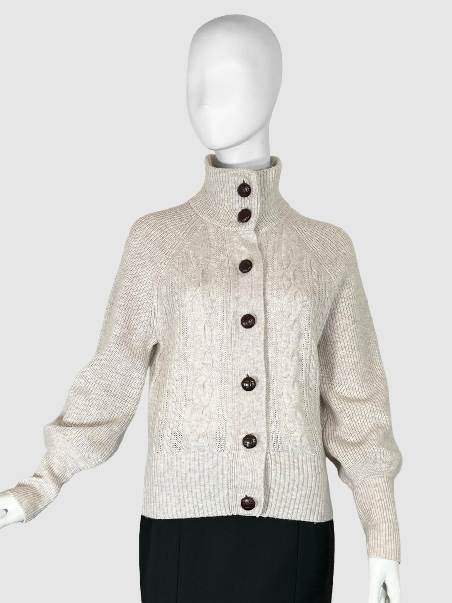 Derek Lam Knit Button-Up Cardigan - Size M