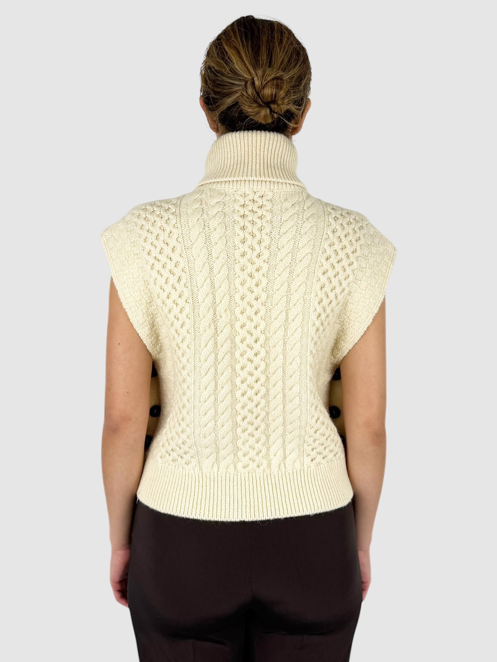 Cable Knit Vest