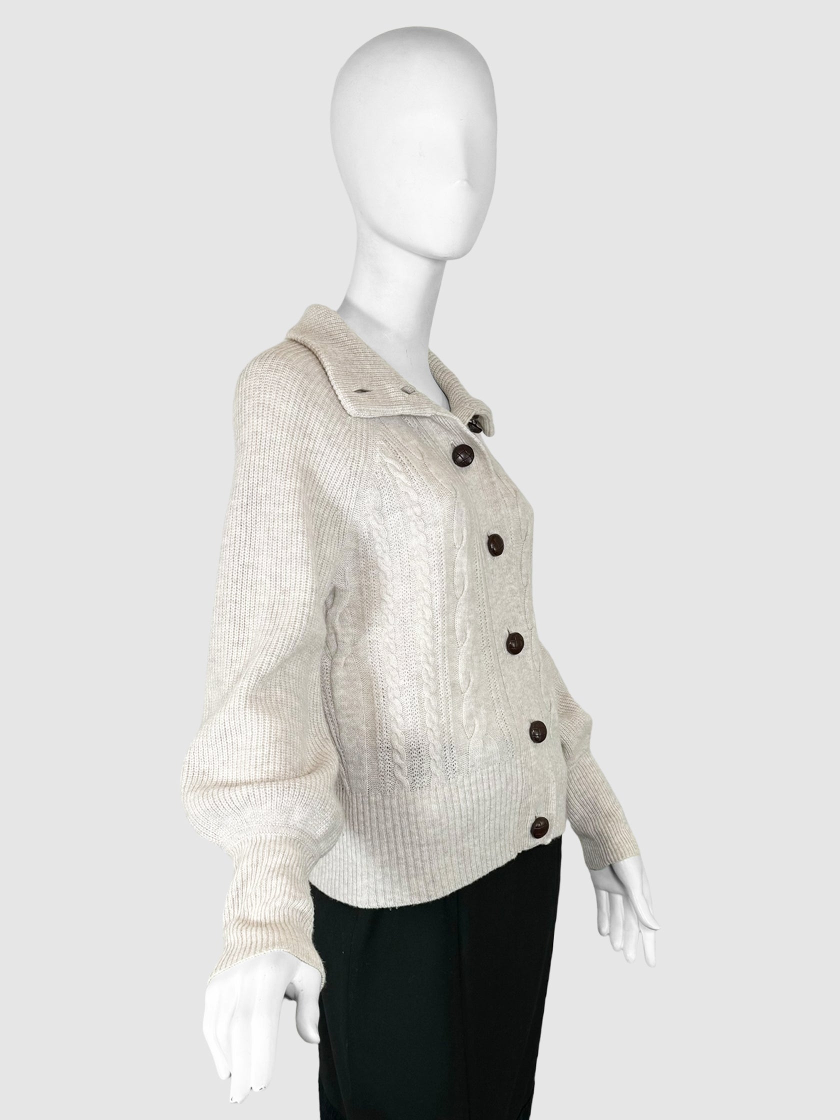 Derek Lam Knit Button-Up Cardigan - Size M