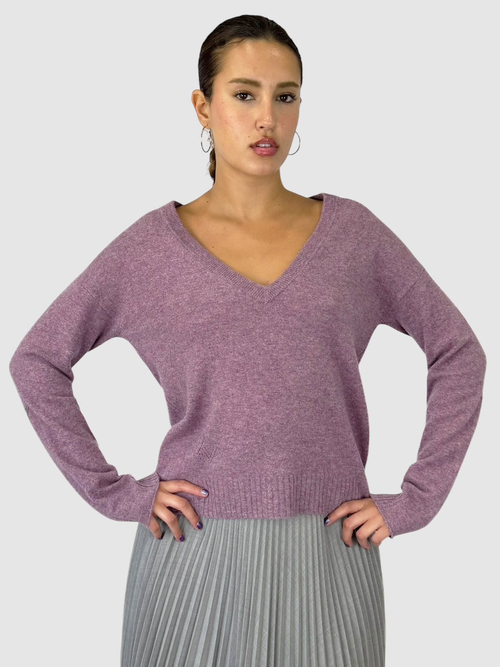 Cashmere V-Neck Sweater