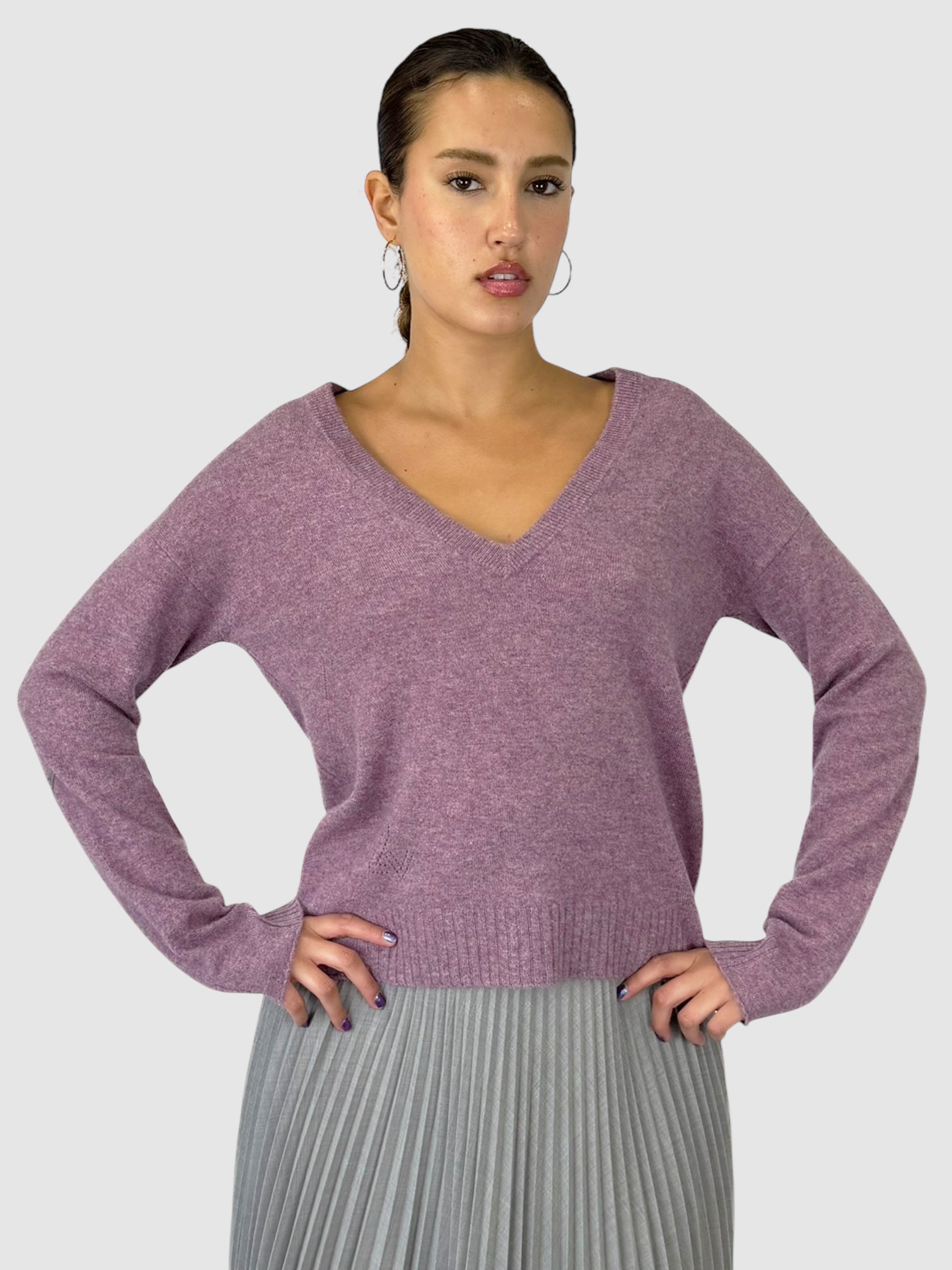 Cashmere V-Neck Sweater