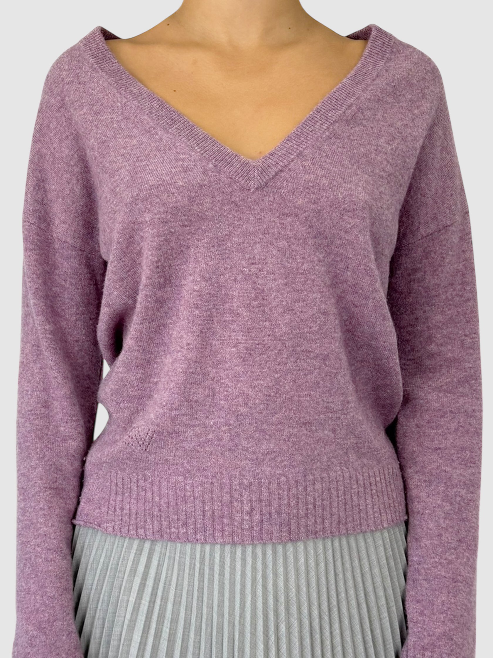 Cashmere V-Neck Sweater
