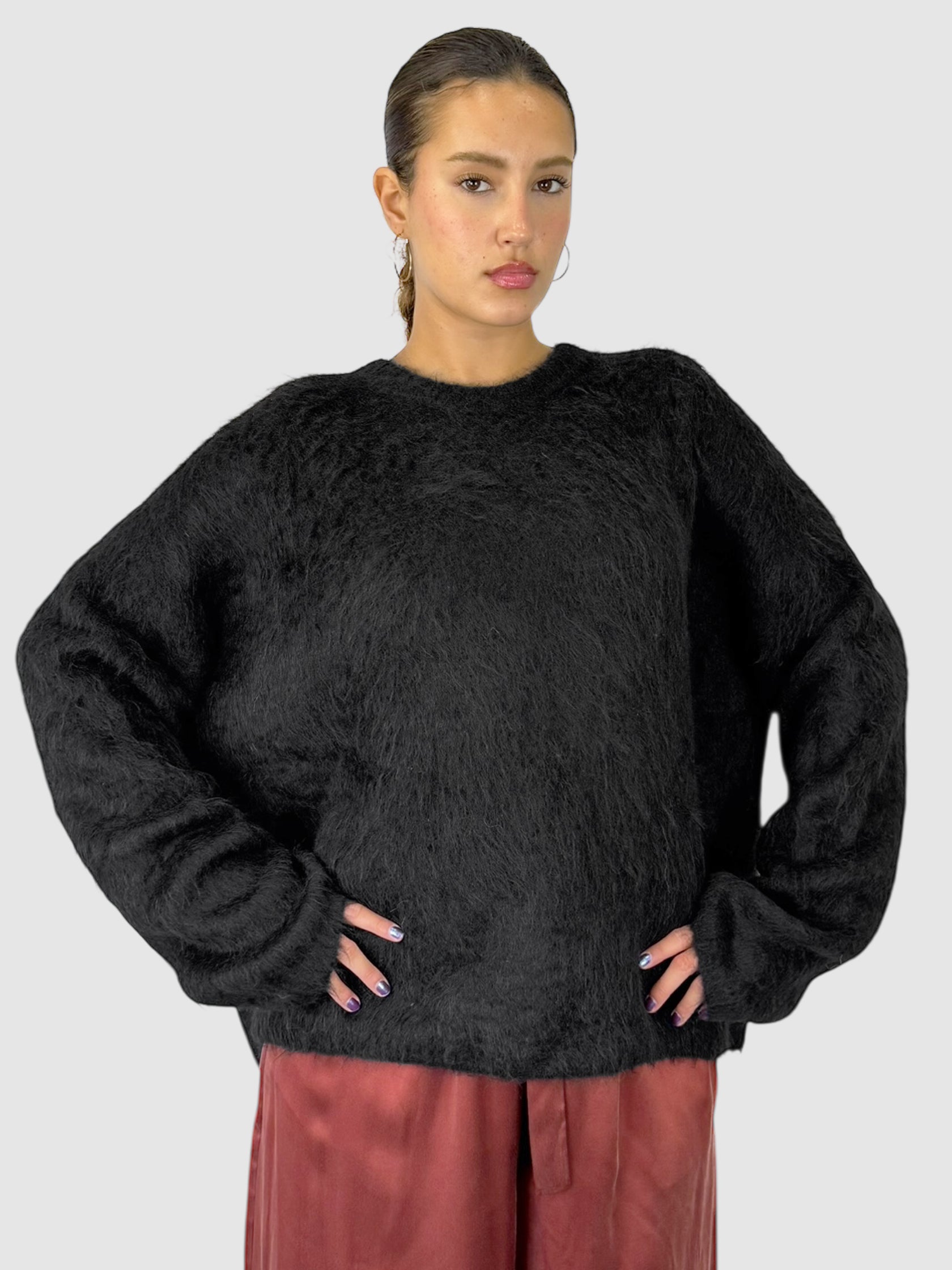 Boxy Alpaca Sweater
