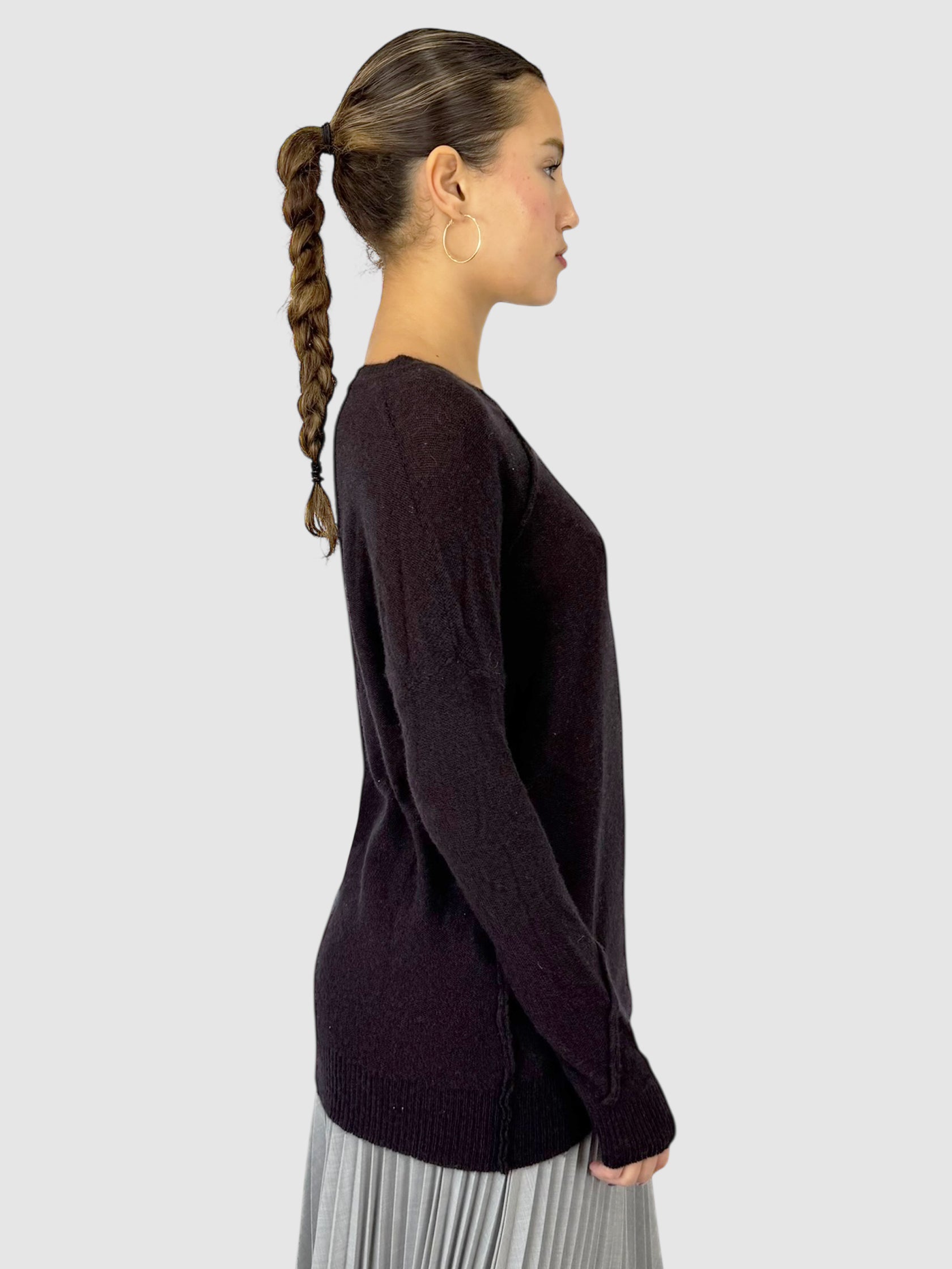 Cashmere Asymmetrical Sweater