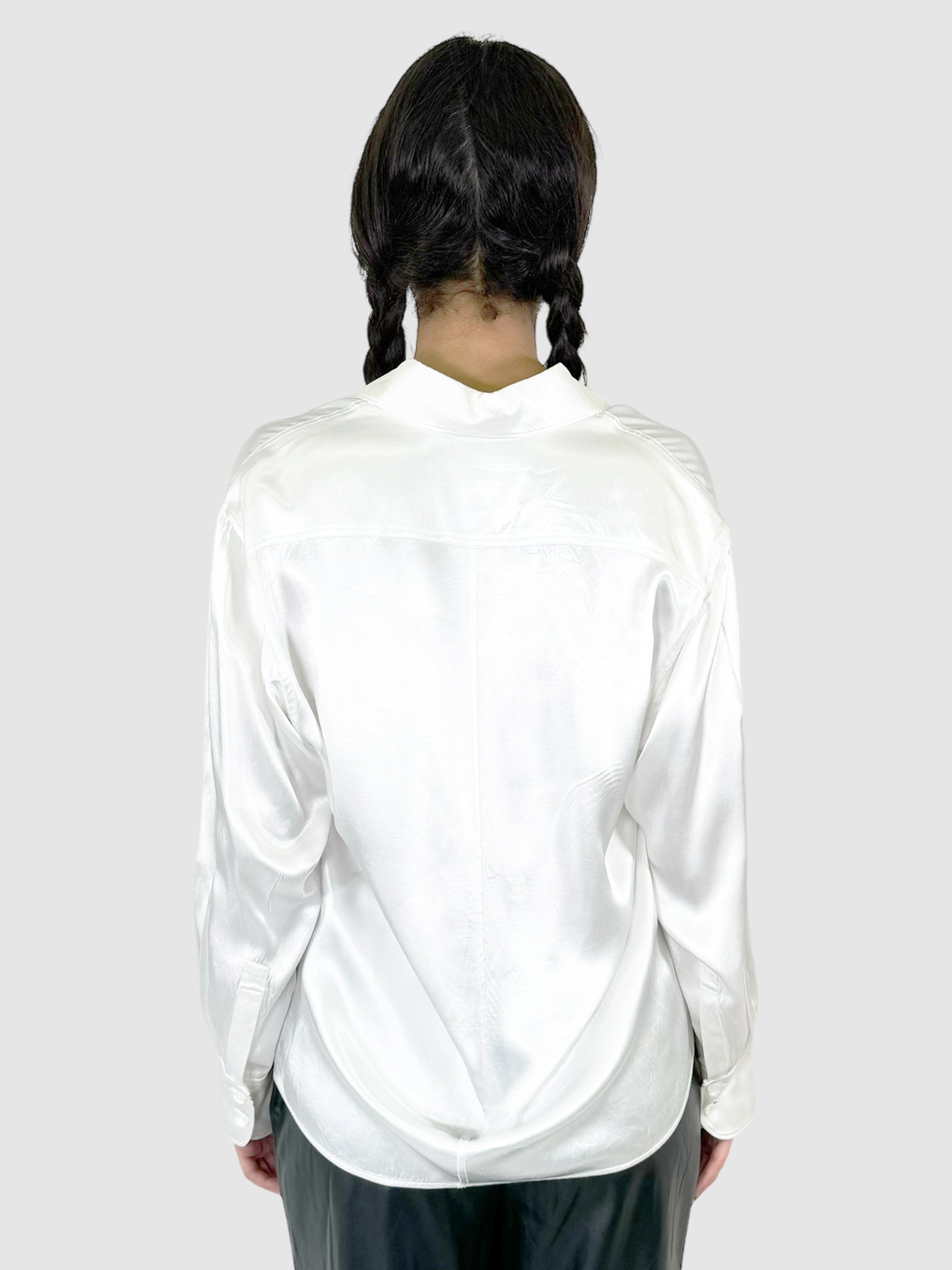 Satin Button-Up Top - Size 3