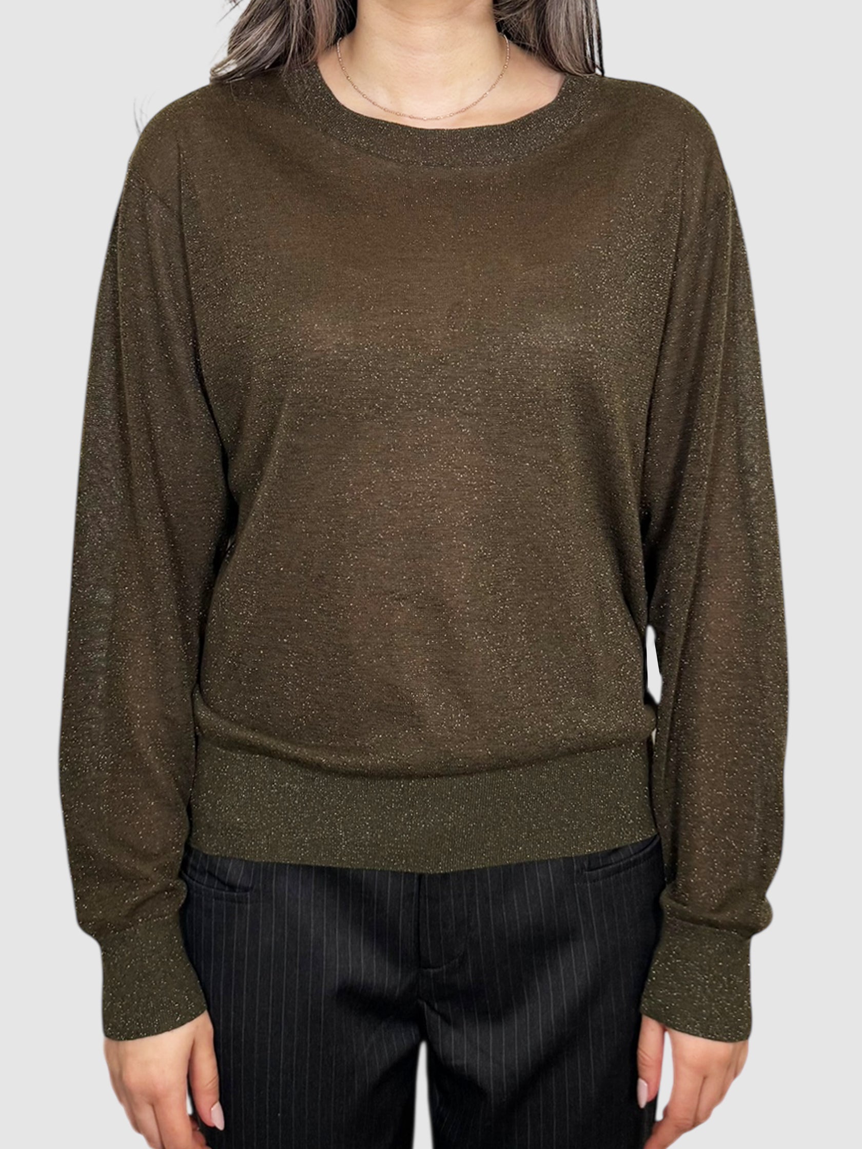 Shimmery Sheer Sweater