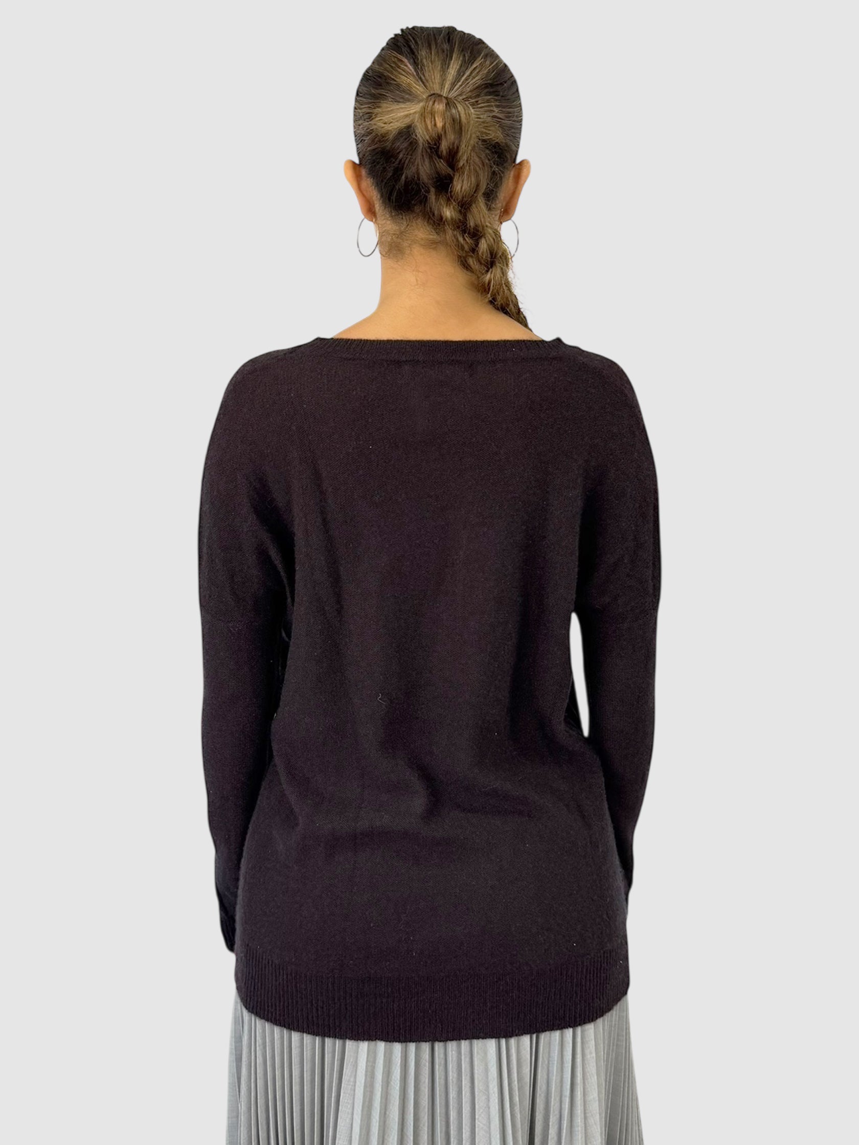 Cashmere Asymmetrical Sweater