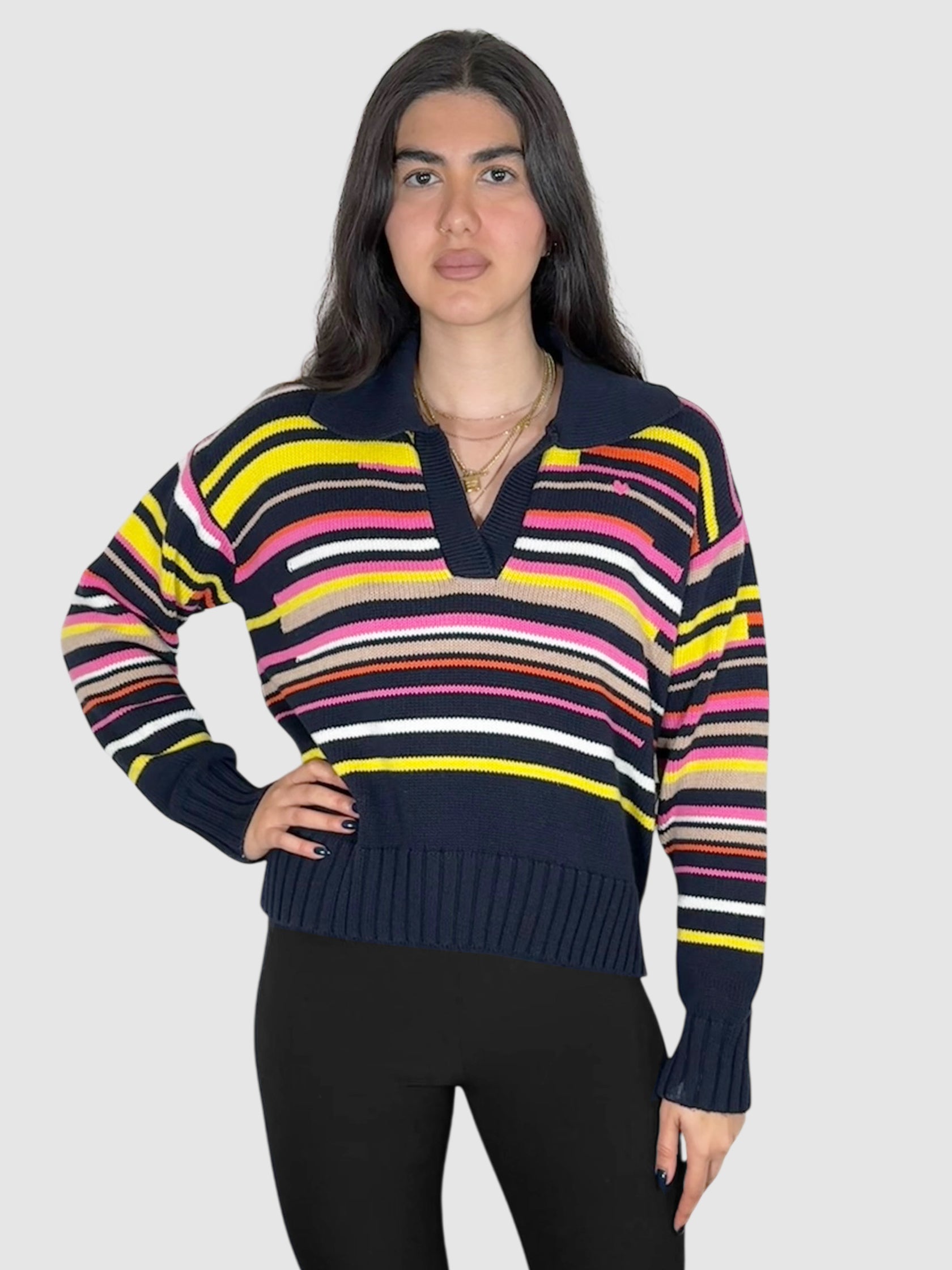 Stripe Knit Sweater