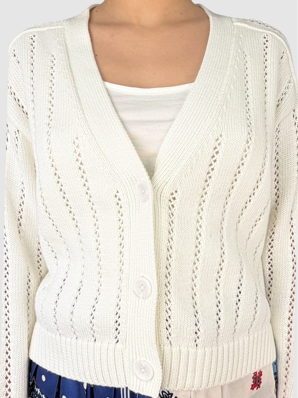 Knit Button-Up Cardigan