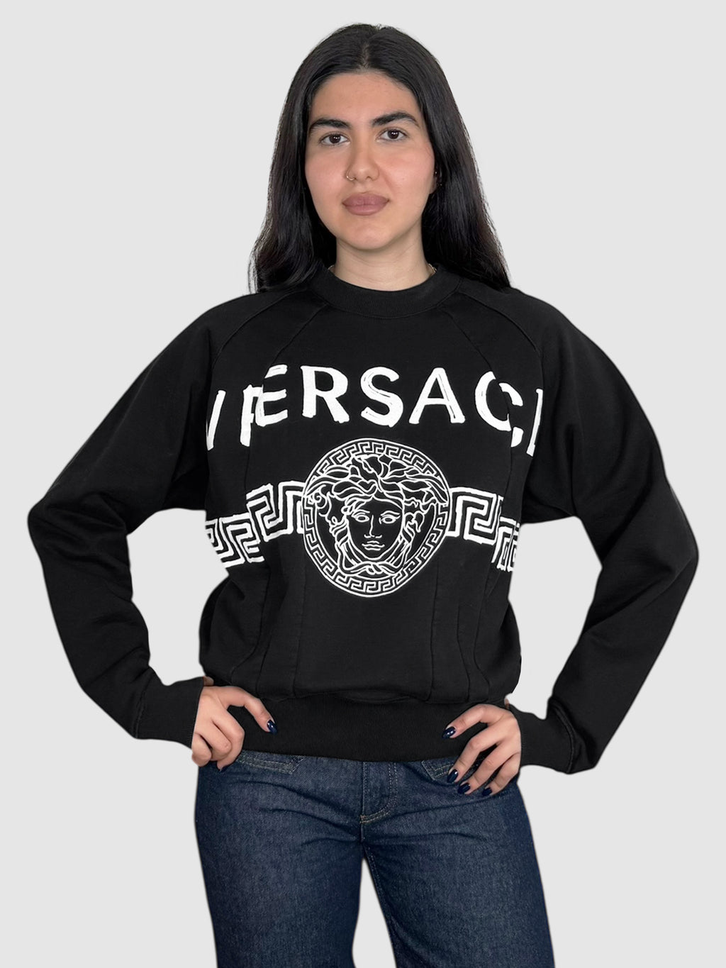 Graphic Crewneck Sweater