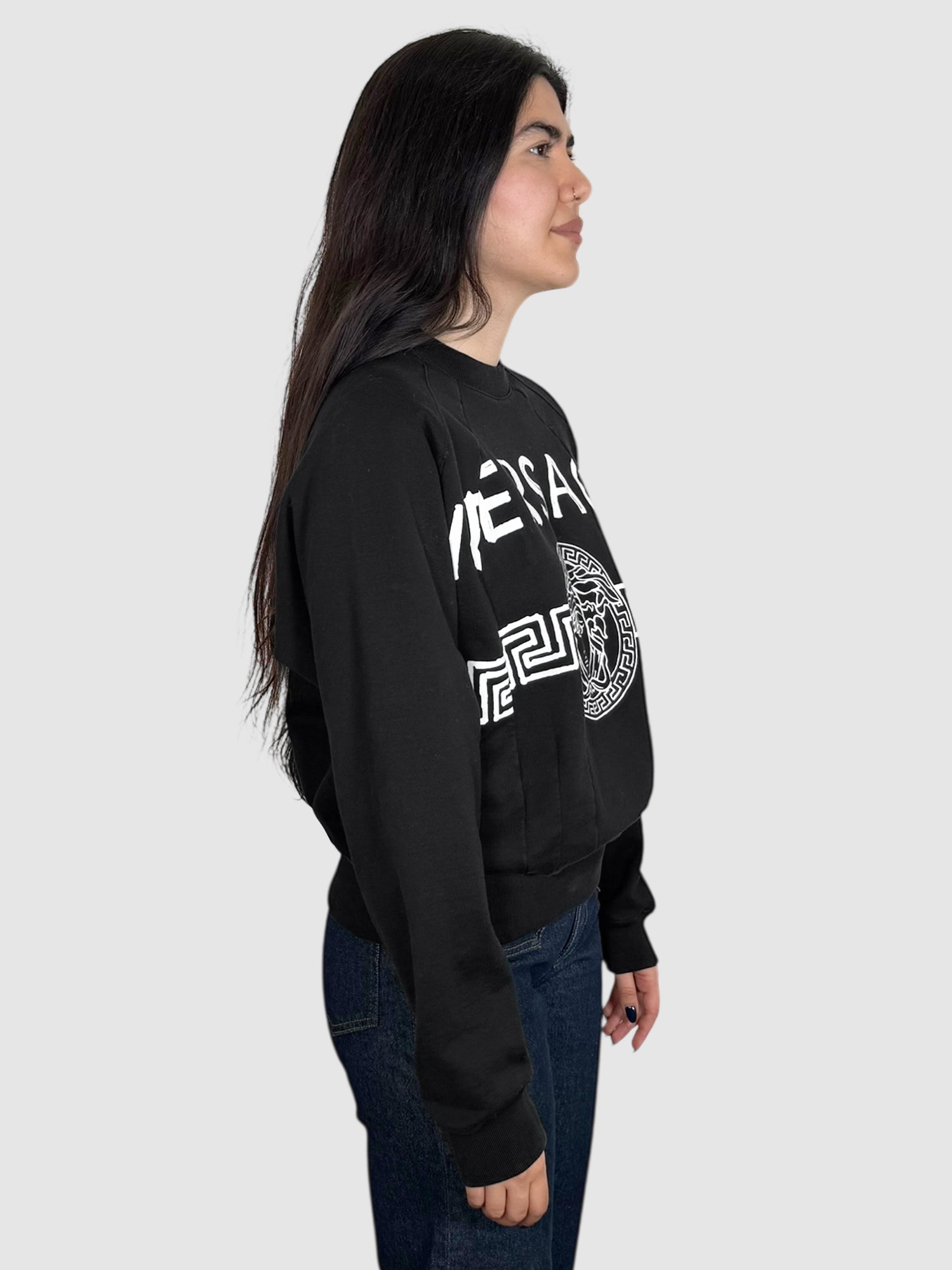 Graphic Crewneck Sweater