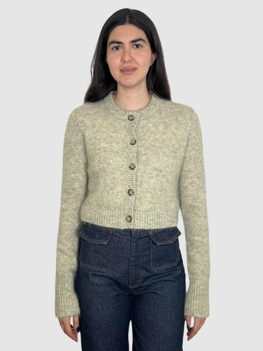 Mohair Cropped Cardigan
