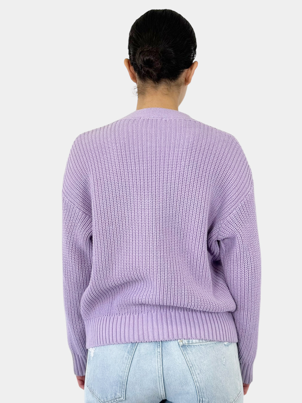 Knit Button-Up Cardigan