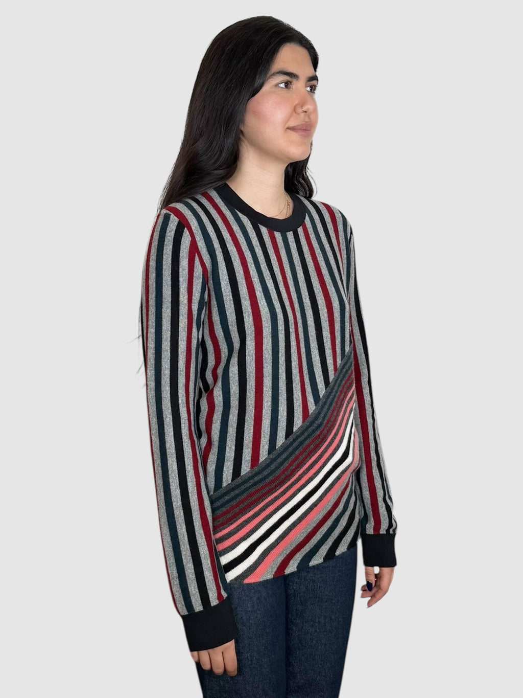 Stripe Wool Sweater