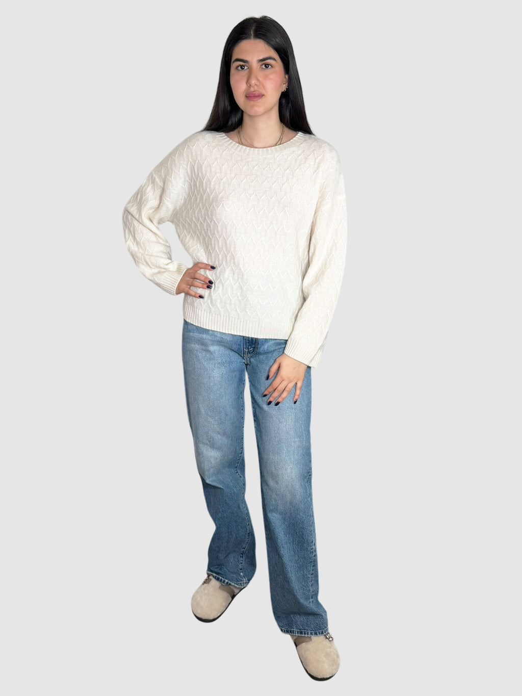 Cashmere Knit Sweater