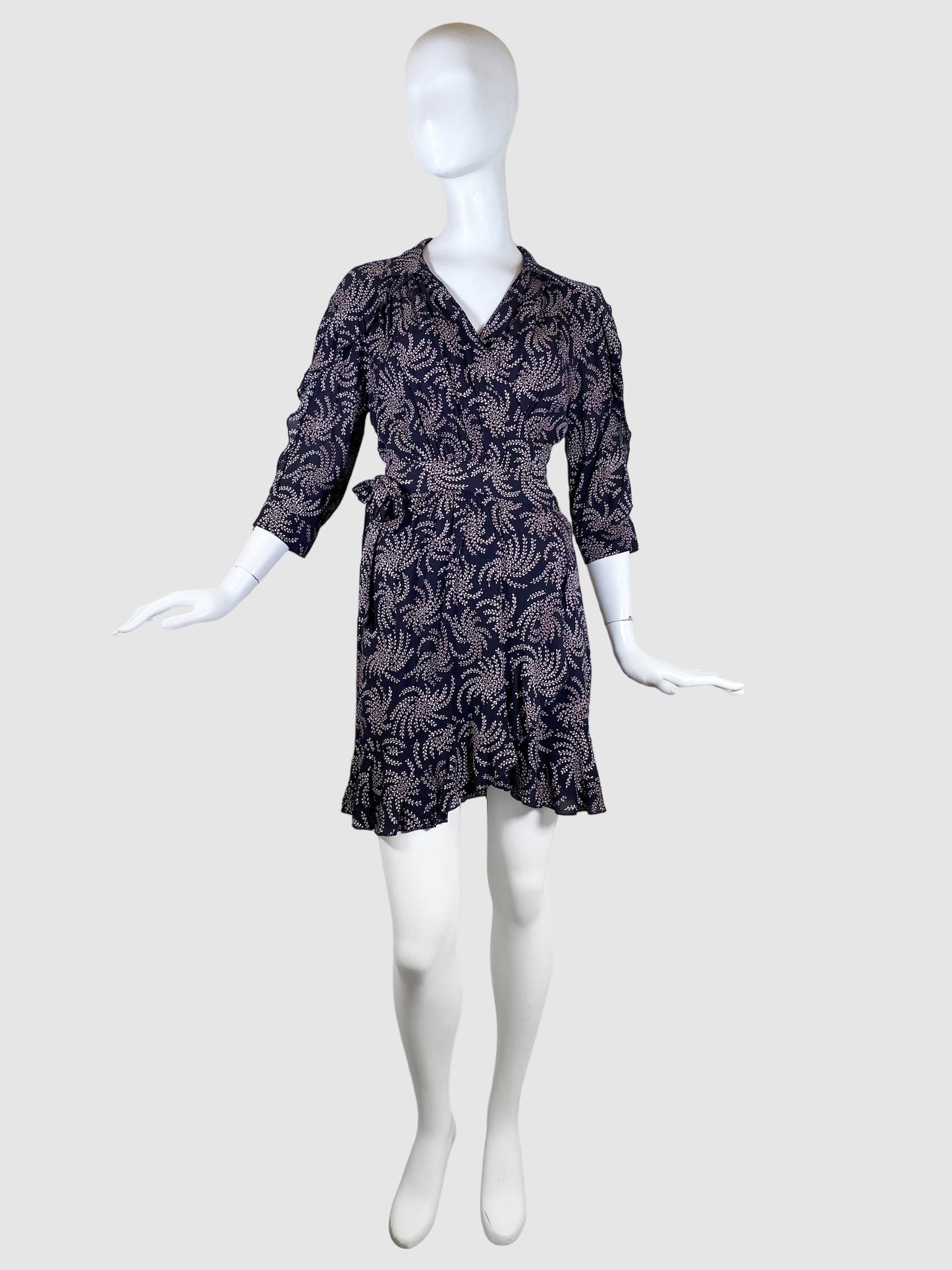 ba&sh Floral Wrap Dress - Size 6(S)