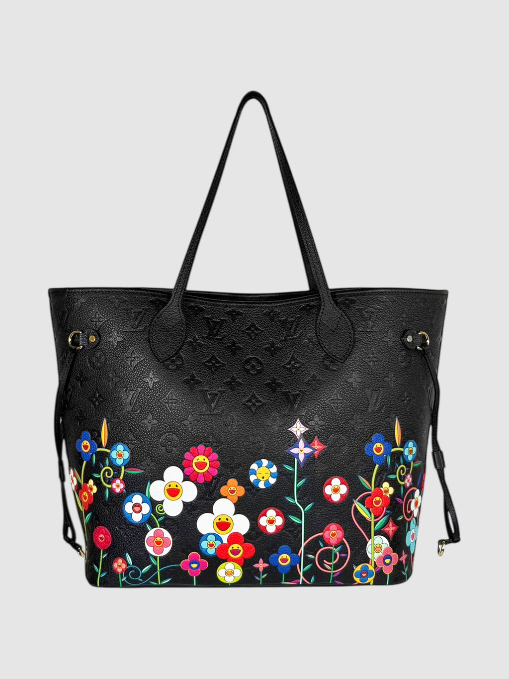 Neverfull MM Flower Tote