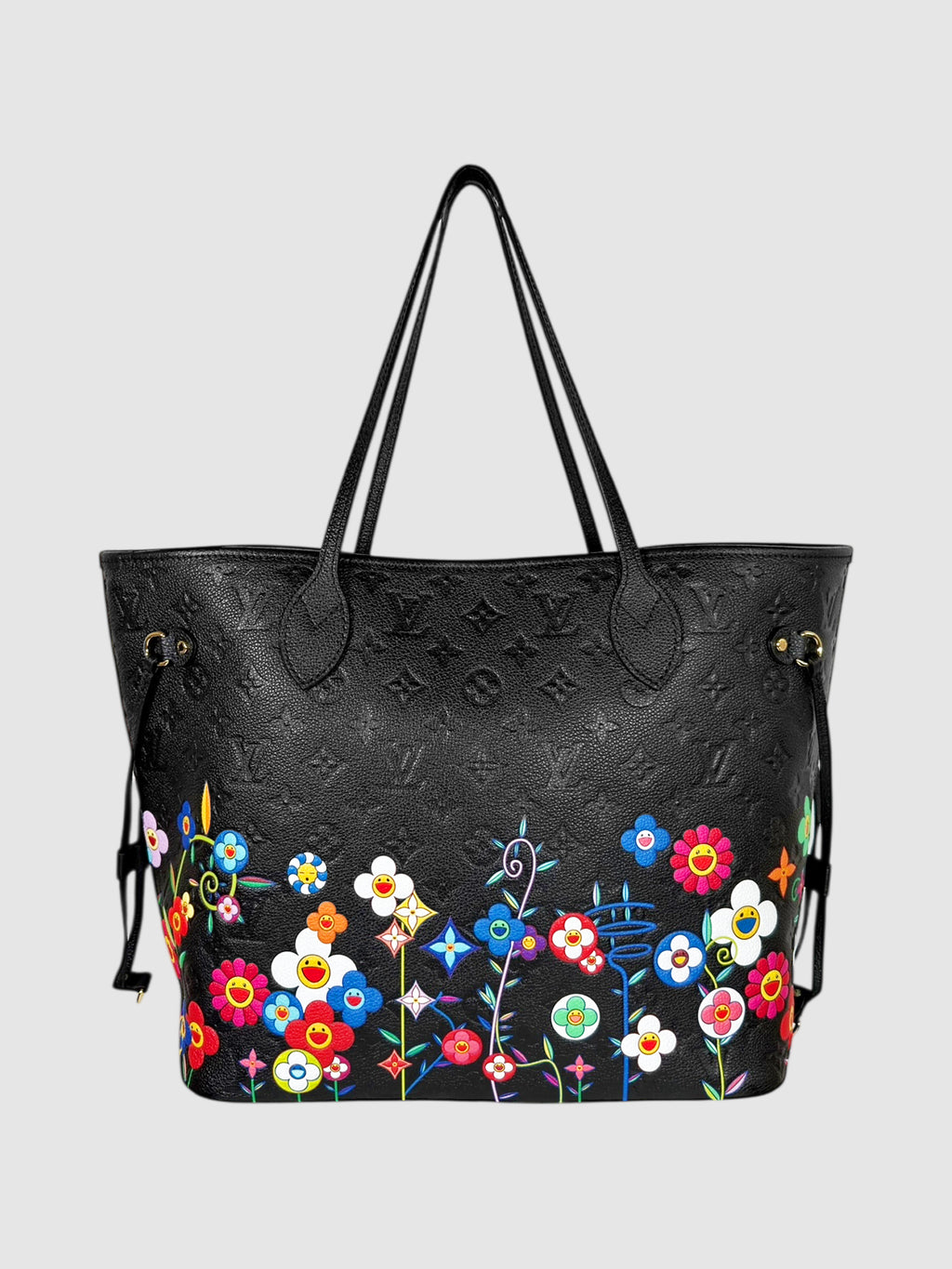 Neverfull MM Flower Tote