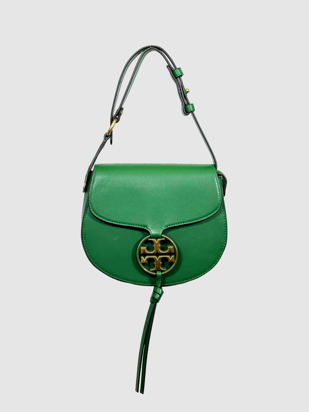 Tory Burch Miller Metal Logo Leather Crossbody Bag