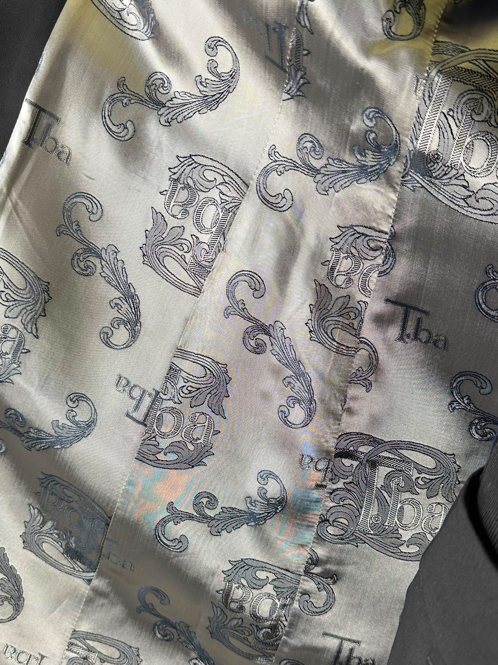 Single-Breasted Long Blazer - Size 40