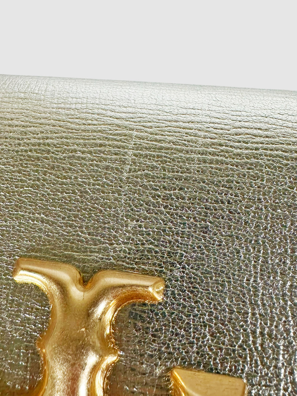 Metallic Eleanor Clutch