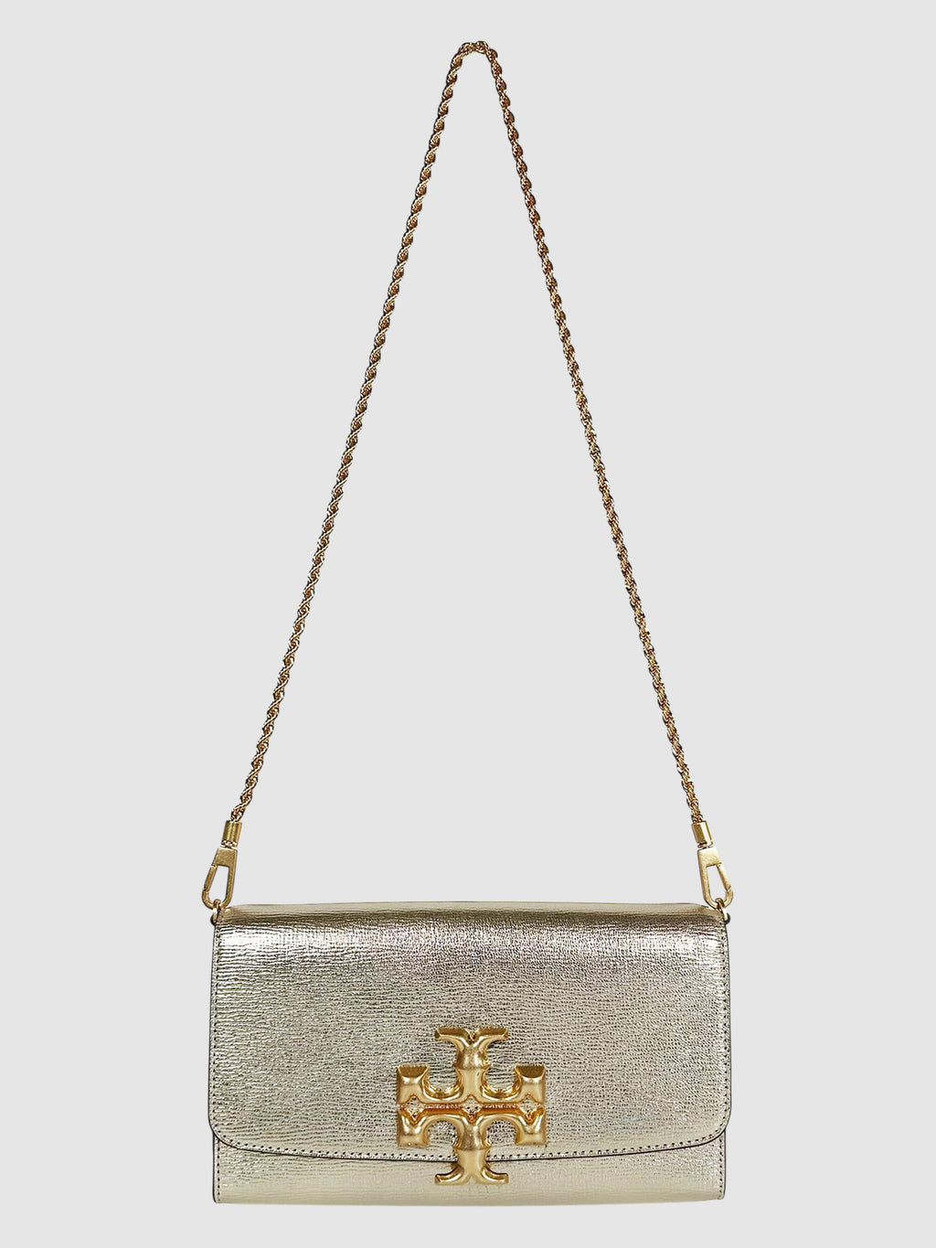 Metallic Eleanor Clutch