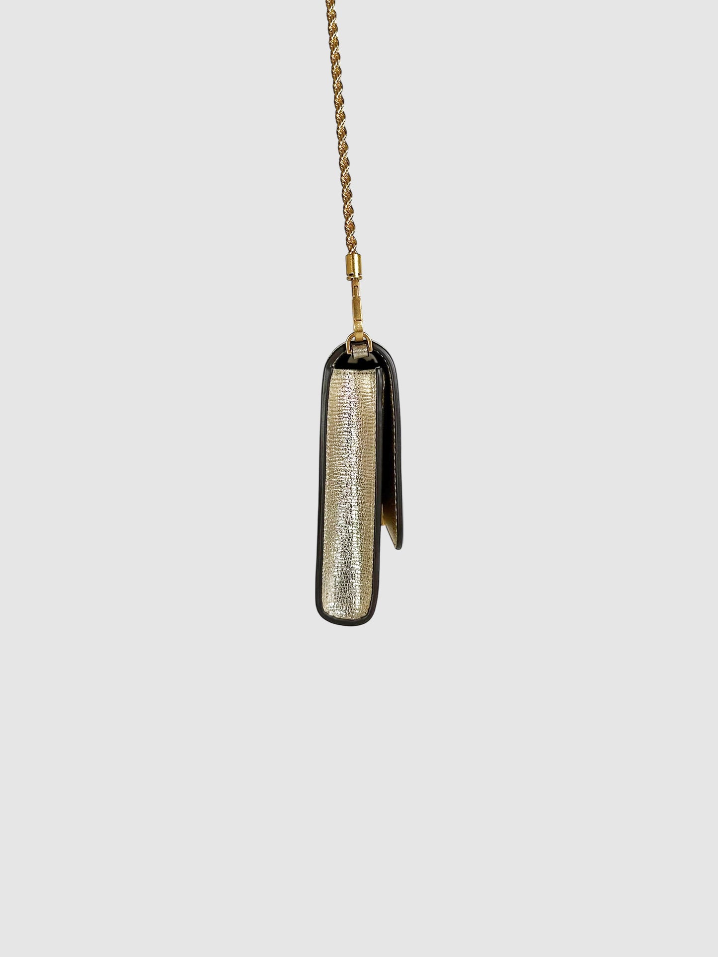 Metallic Eleanor Clutch