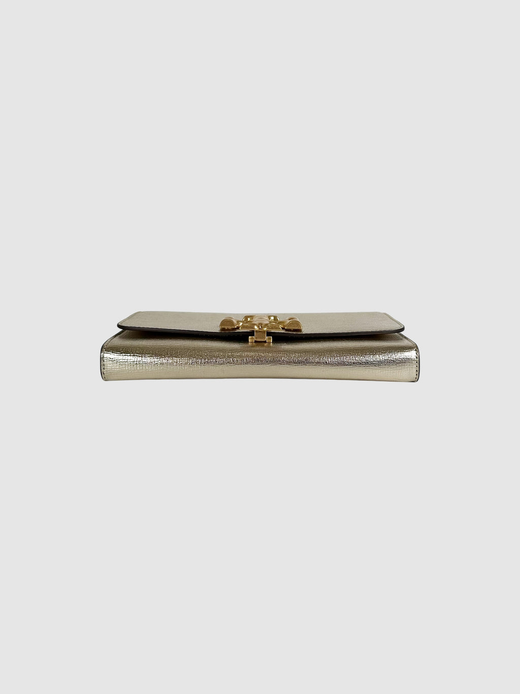 Metallic Eleanor Clutch