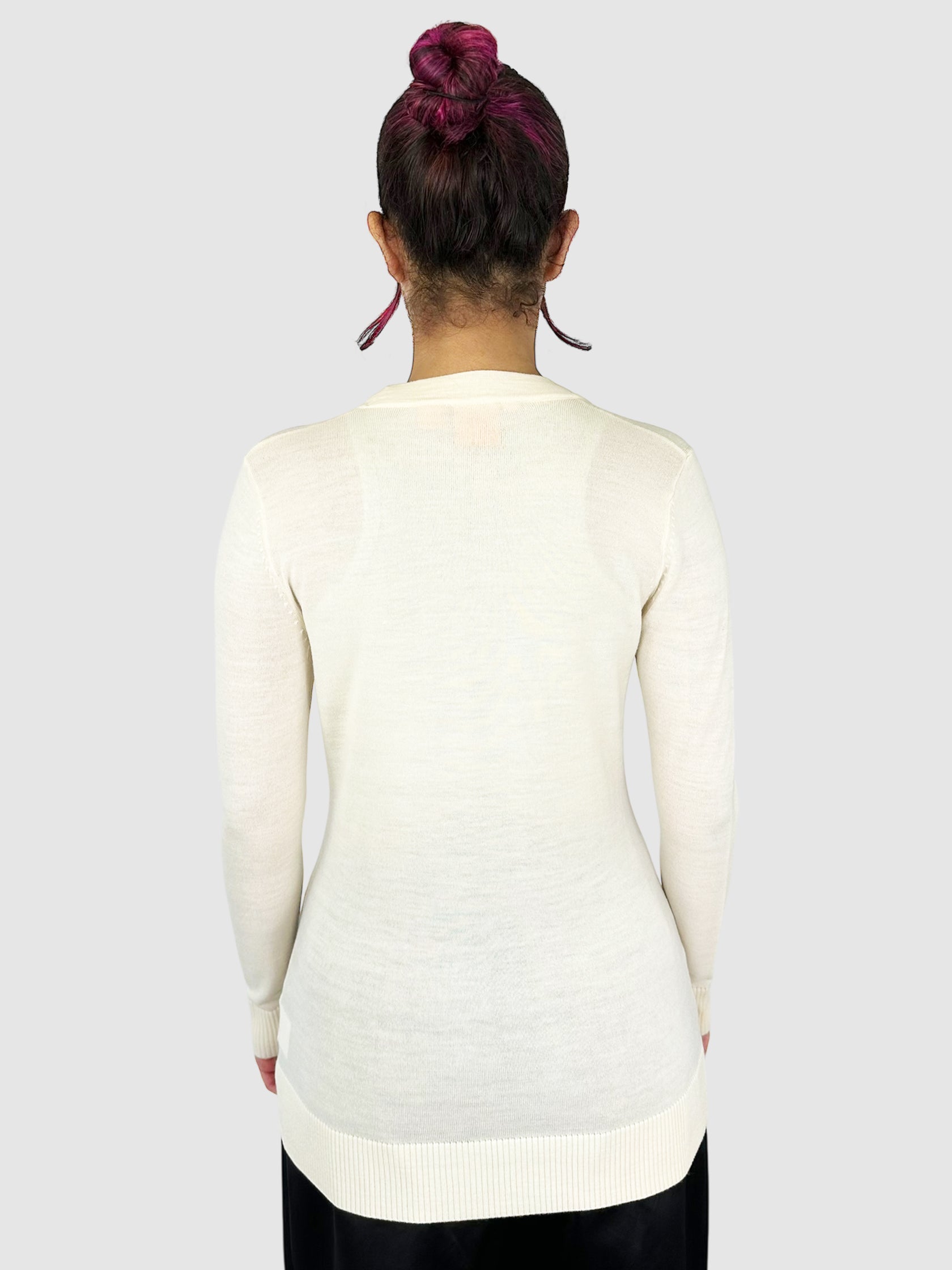 Logo Button Cardigan