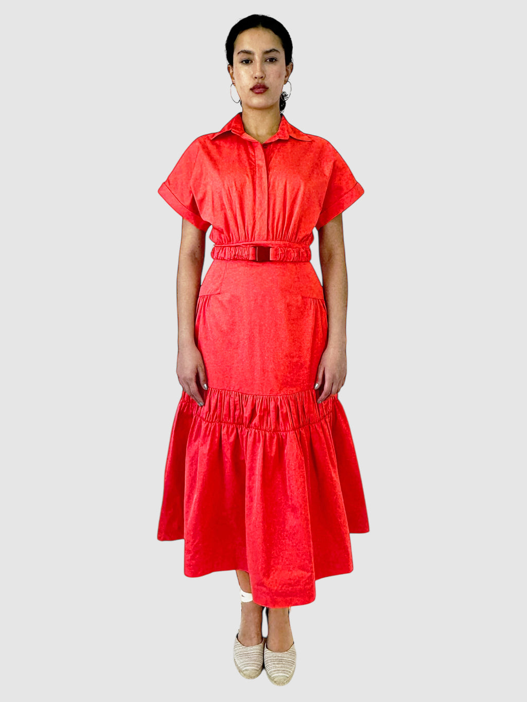 Teres Ruched Maxi Dress