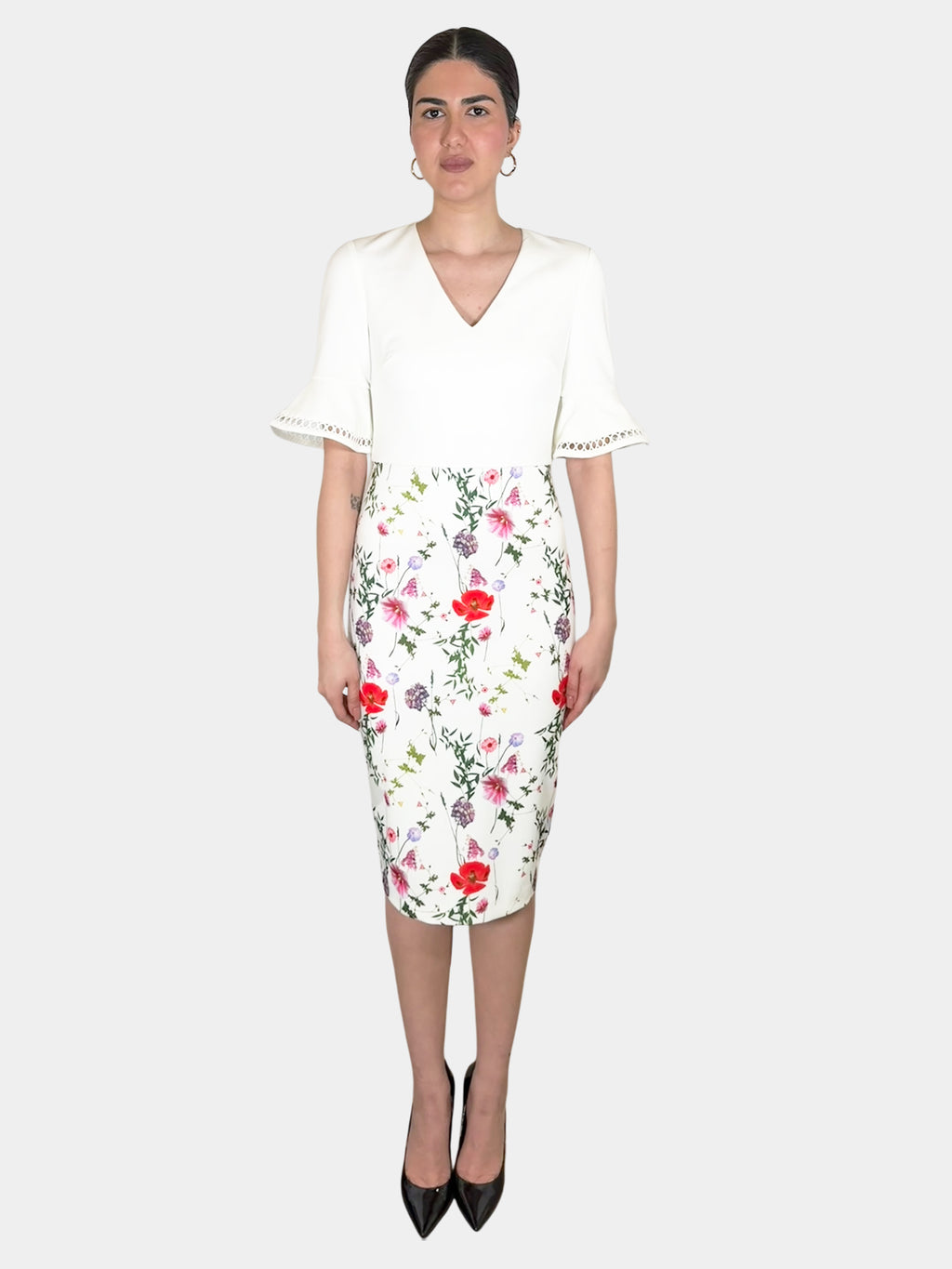 Hedgerow Floral Dress - Size 1