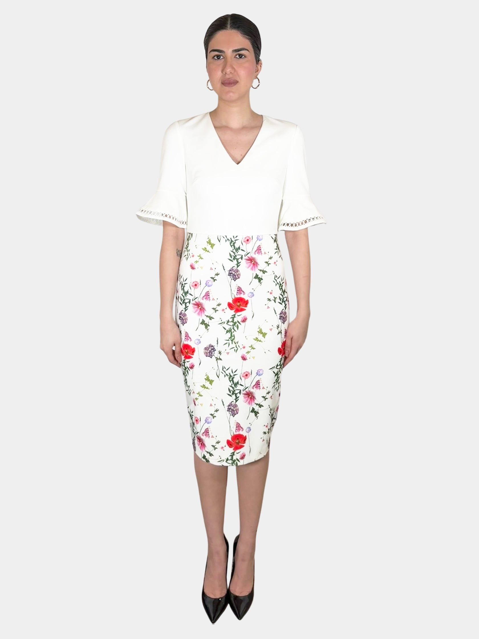 Hedgerow Floral Dress - Size 1