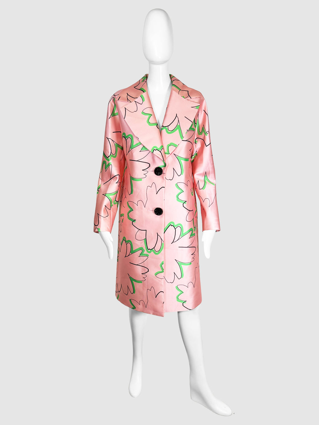Cardea Floral Print Coat - Size M